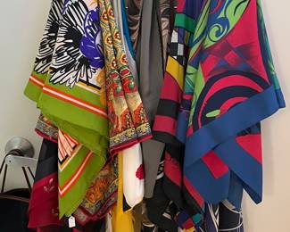 Silk scarves 