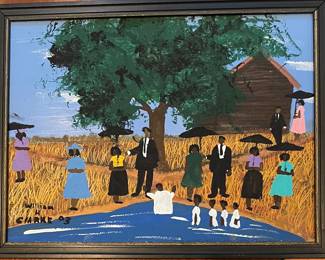 Folk art painting
