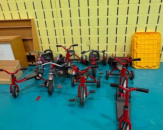 Assorted Commercial-Grade Tricycles and Scooters