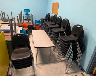 Virco 9000 Series Classroom Stacking Chair