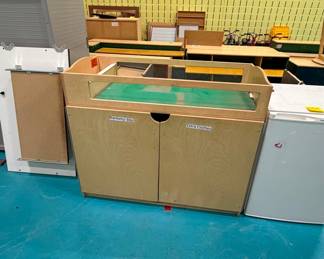 Jonti-Craft Changing Table with Stairs and Storage