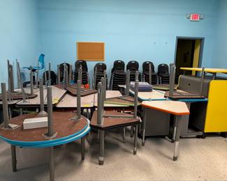 Assorted Early Childhood Classroom Tables and Chairs
