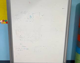 PolyVision Mobile Double-Sided Whiteboard