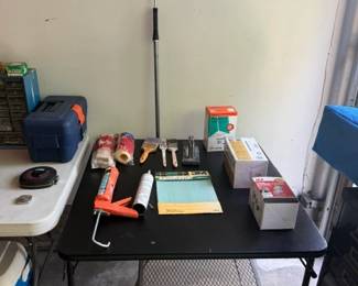 more garage stuff - painting tools