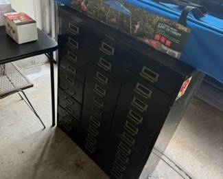 garage storage & EZ up tent