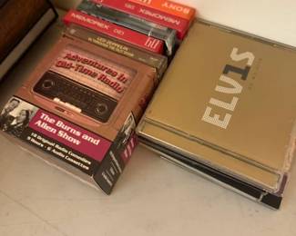 CDs and cassettes