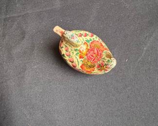 Floral Duck Trinket Box
