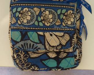 Vera Bradley Mod Floral Blue Crossbody Bag