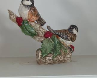 Goebel "Winter's Chickadees" Figurine