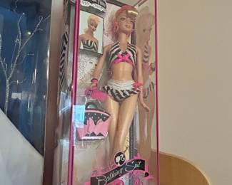 Mattel Barbie Then and Now 50th Anniversary Bathing Suit Doll