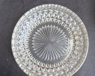  Glass Diamond Point Bowl