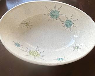 Franciscan Starburst Oval Serving Bowl
