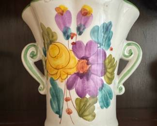 FTD Hand-Painted Floral Vase
