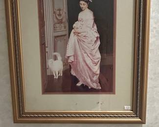 Auguste Toulmouche, 'The Note' (Le Billet) Framed Print