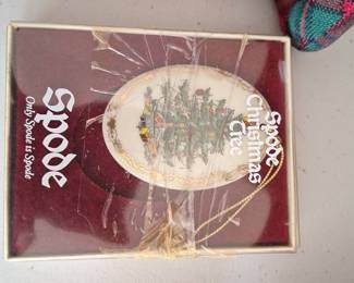 Spode Christmas Tree Porcelain Ornament