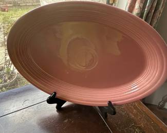Fiesta Rose Oval Platter (Large)