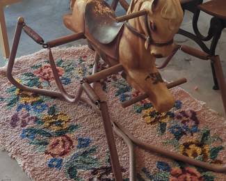 Wonder Horse Spring-Mounted Rocking Horse