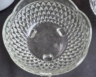 Glass Footed Bowl