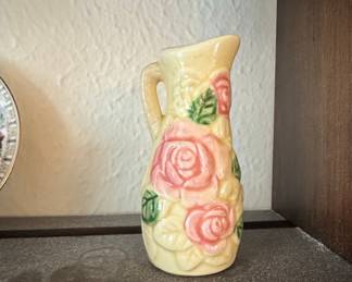  Mini Pink Pitcher With Star Flowers