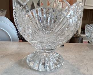 Crystal Footed Bowl