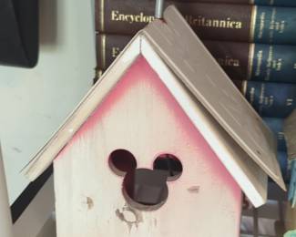 Disney Mickey Mouse Wooden Birdhouse
