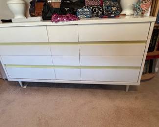 Mid-Century Modern Style Nine-Drawer Dresser