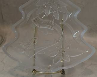 Savoir Vivre Christmas Tree Shaped Serving Platter