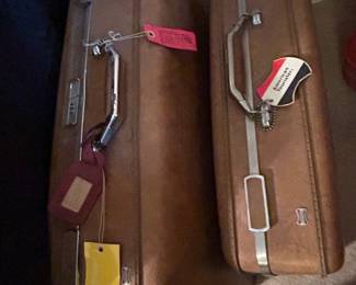 Vintage American Tourister Tri-taper Hardside Luggage Set
