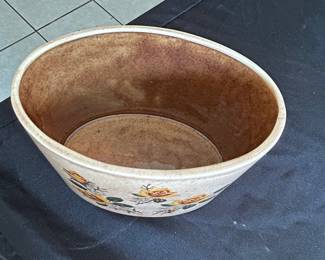 Vintage Speckled Ceramic Rose Planter - Made in Japan