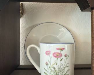 Portmeirion Botanic Garden Mug and Saucer