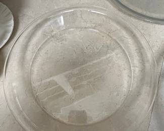 Pyrex 209 Clear Glass Pie Plate