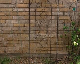 H Potter Decorative Metal Garden Trellis