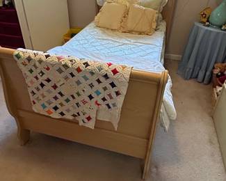 Vintage Sleigh Bed Frame