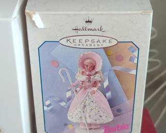 Hallmark Keepsake Ornament 1998 Barbie as Little Bo Peep Doll Children's Collector Series