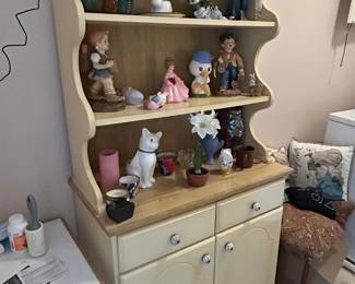 Provincial Style Painted Pine Welsh Dresser/Hutch