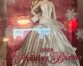2008 Holiday Barbie Doll