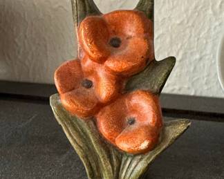 Mid-Century Ceramic Poppy Figurine