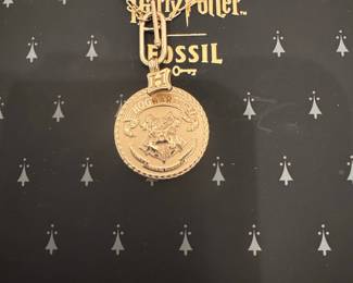 Fossil x Harry Potter Hogwarts Crest Necklace