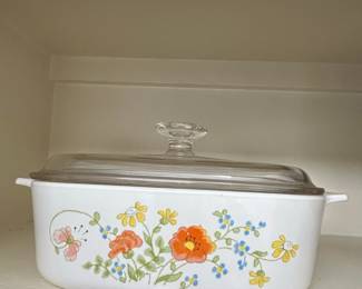Corning Ware Wildflower A-2-B Casserole Dish