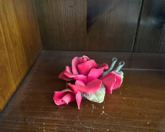  Porcelain Rose Figurine