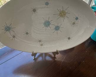 Franciscan Starburst Oval Serving Platter