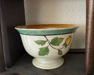 Yellow Calla Lilly Bowl
