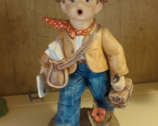 Vintage Friedel Bavaria Schoolboy Figurine
