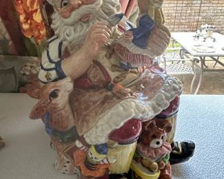 Fitz and Floyd Santa Claus Cookie Jar