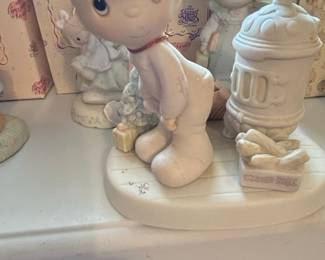 Precious Moments "May Your Christmas Be Warm" Figurine