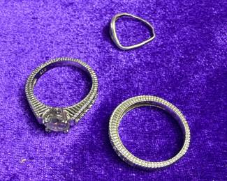 Sterling rings