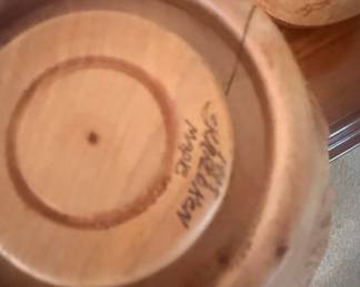 Skardken Hand-Turned Maple Burl Bowl