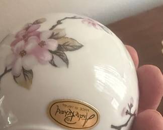 Andre Richard Porcelain Cherry Blossom Pomander