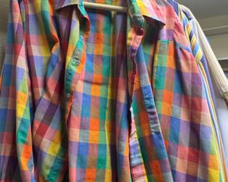 Newport Vintage Multi-Color Plaid Button-Down Shirt