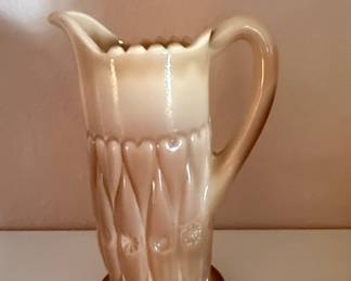 Northwood Glass Hearts and Flowers Pattern Creamer